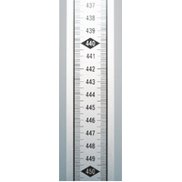 Leveling Rod Aluminum Metric E Pattern 5m