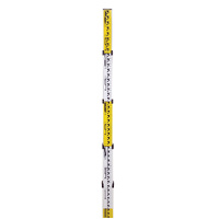 Leveling Rod Aluminum 5m Telescopic