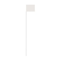 Stake Flags 100 Pack 125 x 750mm White