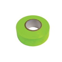 Flagging Tape 30mm x 45M Lime Glo 12 Pack