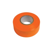 Flagging Tape 30mm x 45M Orange Glo 12 Pack